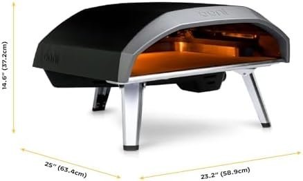 Ooni Koda 16 Natural Gas Pizza Oven – 28mbar Natural Gas Outdoor Oven, Makes 16 Inch Pizzas - Image 5