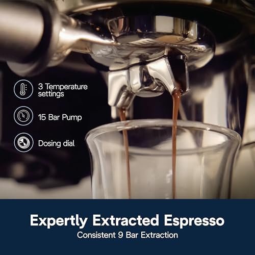 De’Longhi La Specialista Arte Evo Espresso Machine – Compact Cold Brew Coffee Maker with Grinder, Milk Steam Wand/Frother & Tamping Tools – Home Barista Kit for Lattes, Cappuccinos, Iced Coffee - Image 5