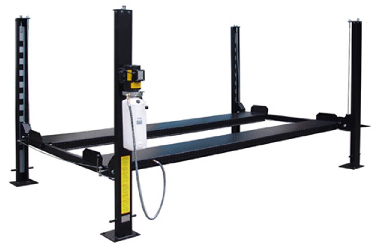 TUXEDO FP8K-B Basic Storage Lift 8,000lb 4 Post Parking Lift - Image 2