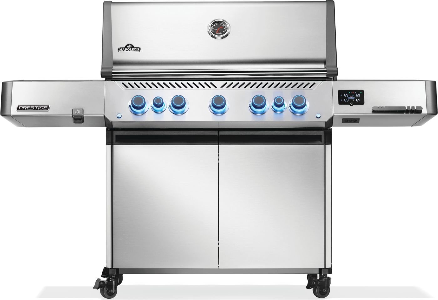 Napoleon Prestige 665 Connected, Gas Grill with Infrared Side and Rear Burner