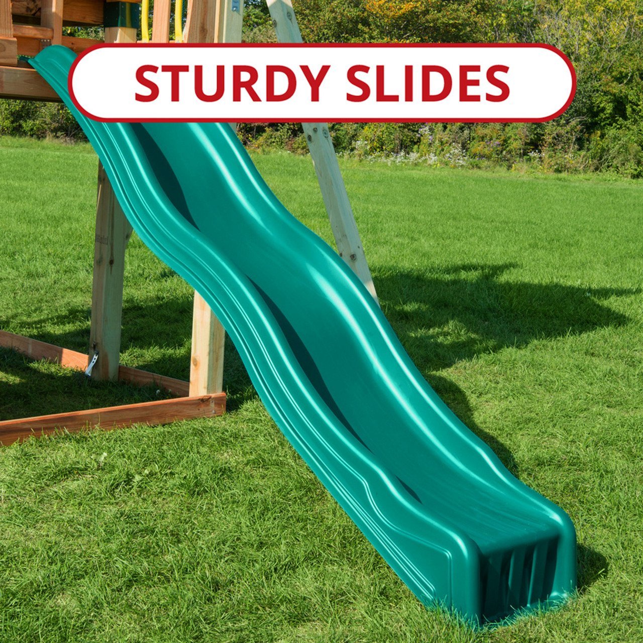 Swing-N-Slide Knightsbridge Deluxe Wooden Outdoor Swing Set - Image 3