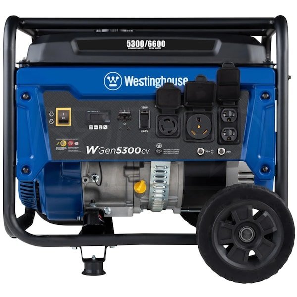 Westinghouse WGen5300cv – 5300 Watt Portable Generator w/ CO Sensor (49-State) - Image 7