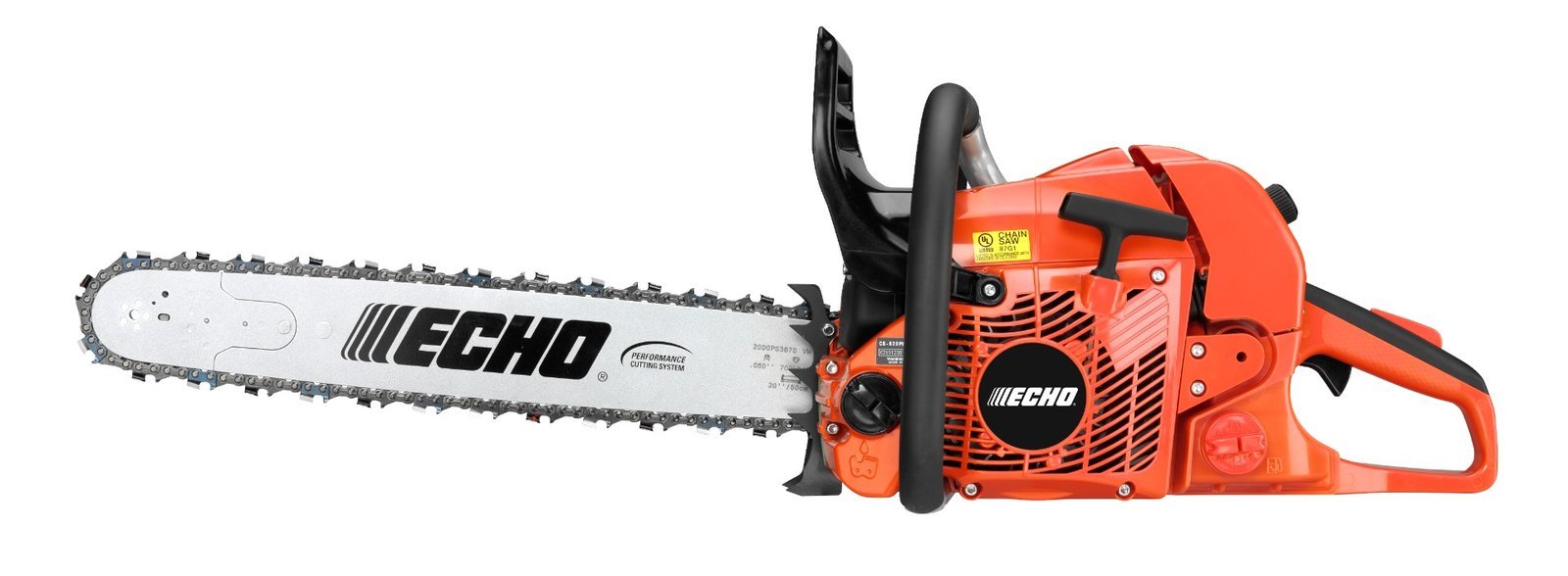 ECHO CS-620PW-27 27″ 59.8cc Recoil Start Pro Performance Rear Handle Gas Chainsaw w/ Wrap Handle - Image 6