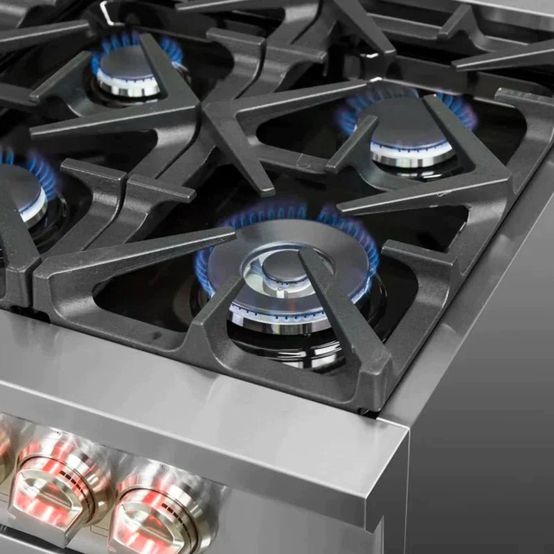 FORNO Massimo 60-Inch Freestanding Dual Fuel Range in Stainless Steel – FFSGS6125-60 - Image 4