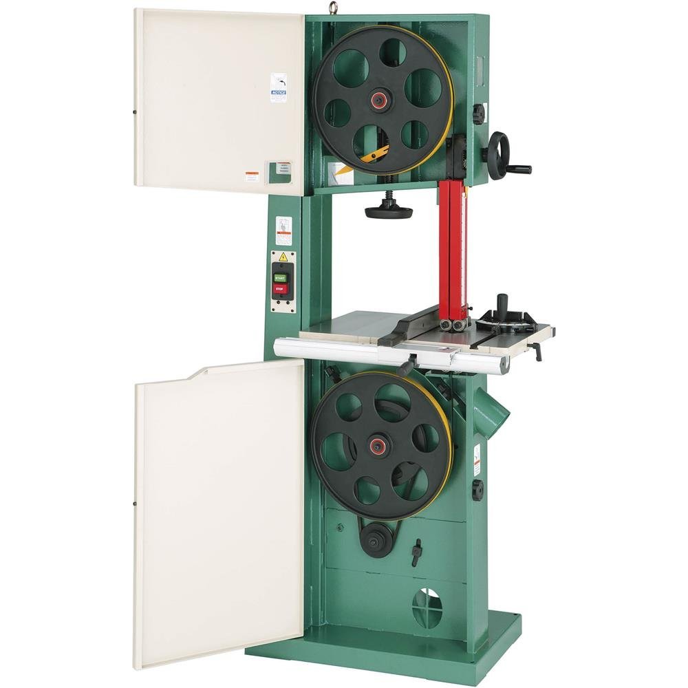 Grizzly G0513X2 – 17″ 2 HP Bandsaw w/ Cast-Iron Trunnion - Image 4