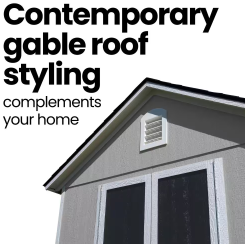 Handy Home Meridian Wooden Storage Shed – Multiple Sizes - Image 7