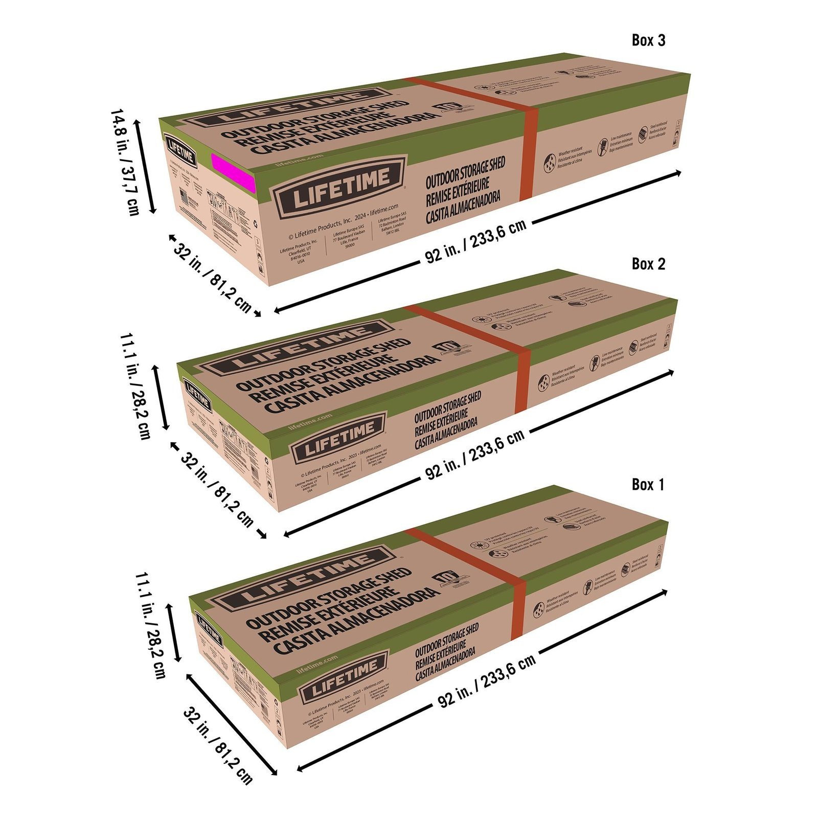 Lifetime Legacy 15 ft x 8 ft Outdoor Storage Shed – 60465 - Image 6