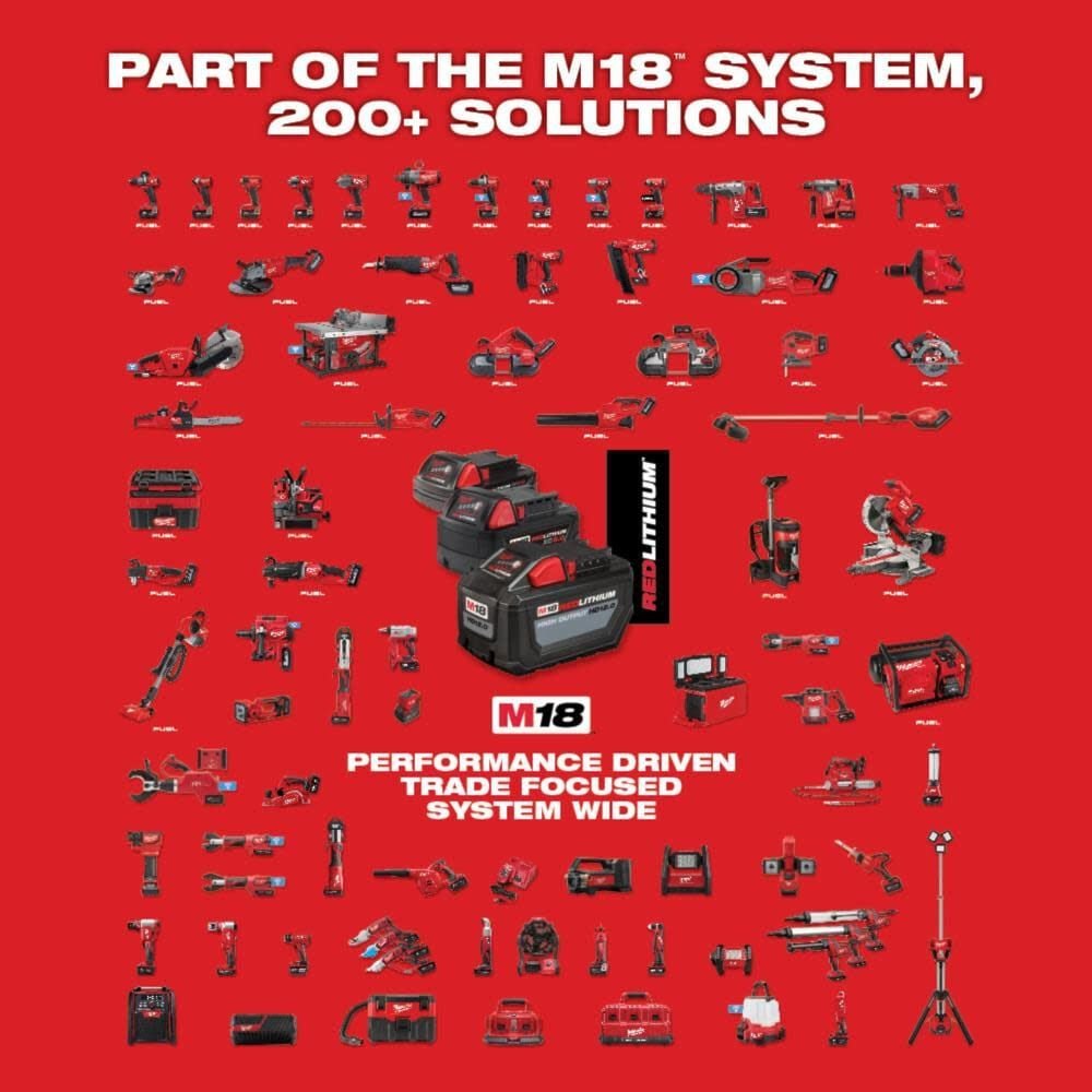 Milwaukee M18 Cordless Lithium-Ion 6-Tool Combo Kit - Image 2