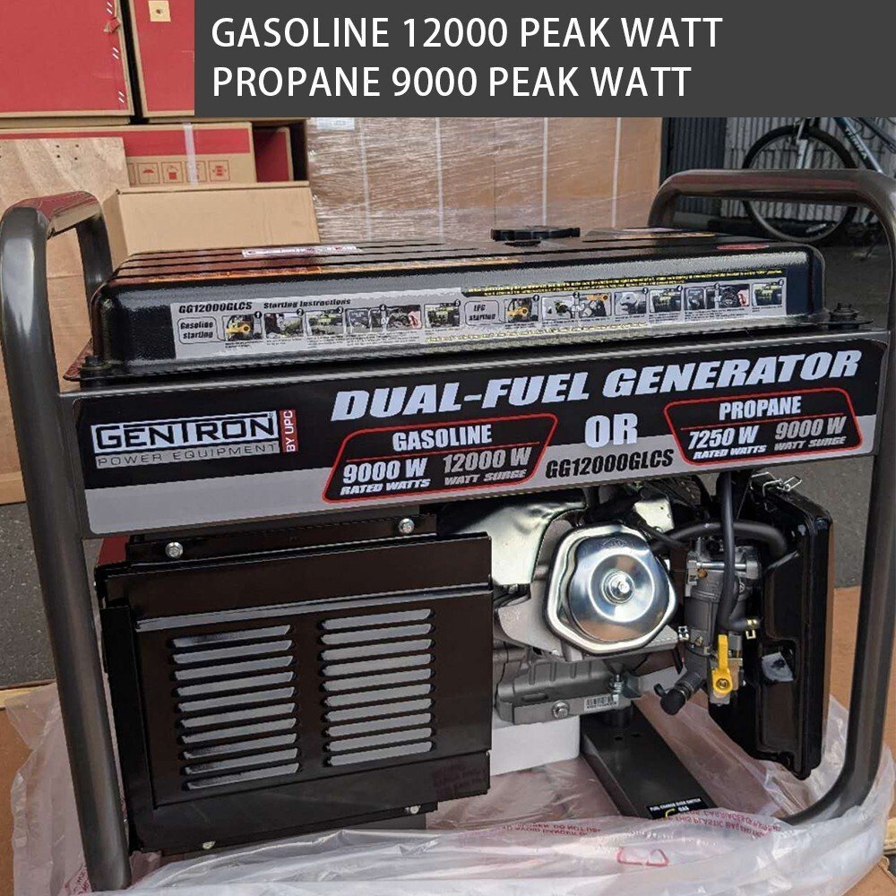 Gentron Power Equipment 12000 / 9000 -Watt GG12000GLCS - Image 3