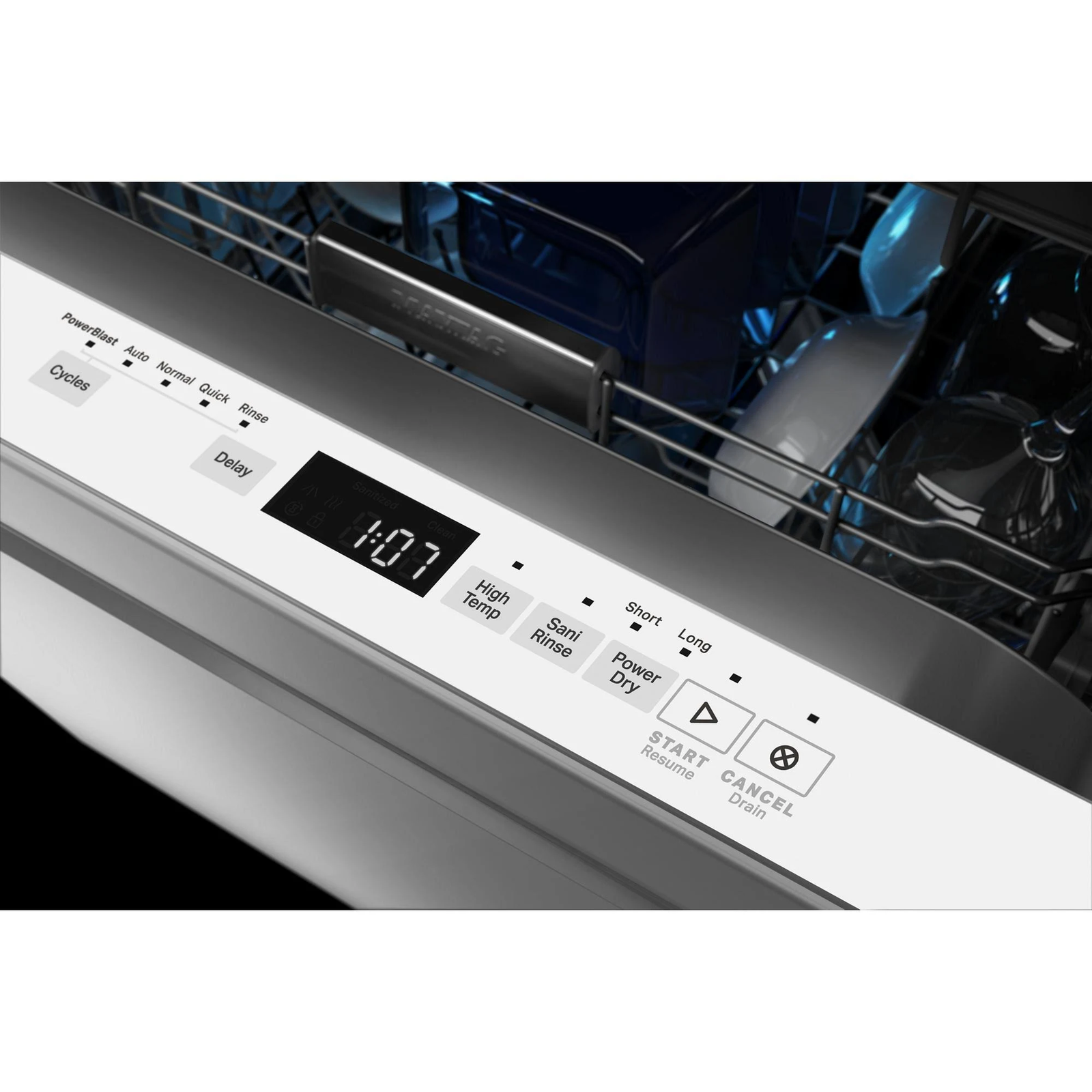 24” Top Control Dishwasher with Dual Power Filtration, PowerBlast® Cycle and 3rd Level Rack – 47 dBA - Image 14