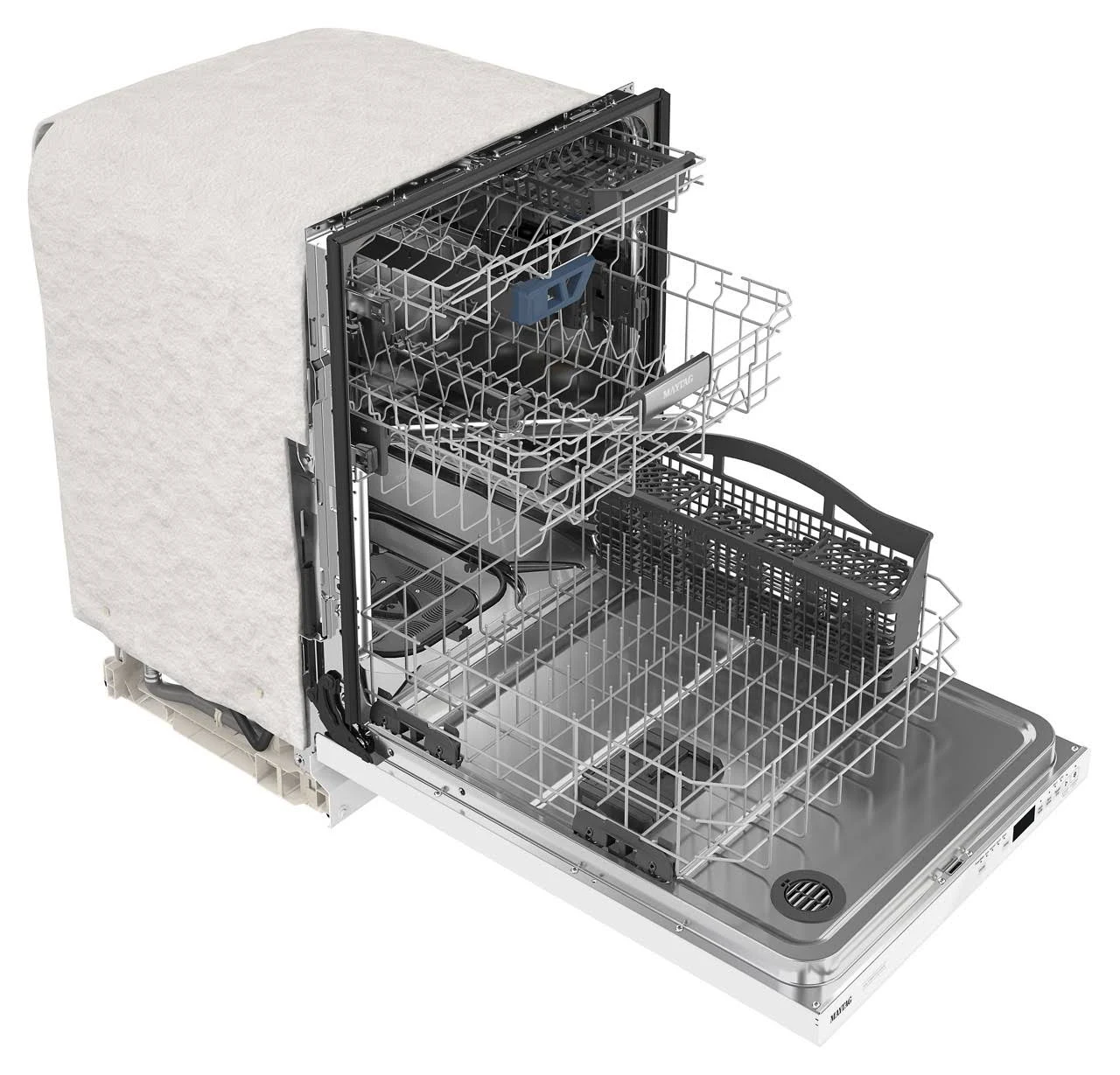 24” Top Control Dishwasher with Dual Power Filtration, PowerBlast® Cycle and 3rd Level Rack – 47 dBA - Image 9